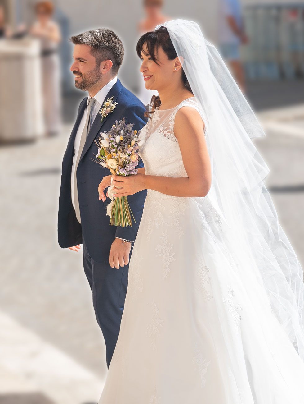Wedding flowers and details in Le Marche
