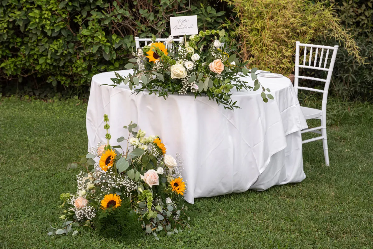 Wedding floral design Candlelit Wedding in Ascoli Piceno - photo 37