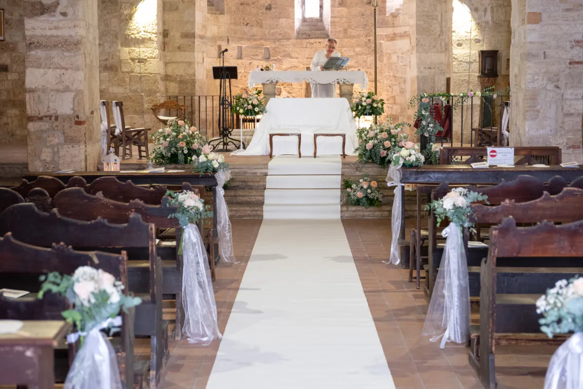 Wedding floral design September Love Story in Ascoli Piceno - photo 8