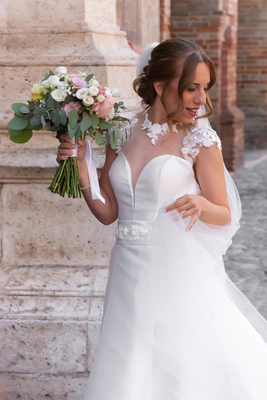 Wedding floral design Wedding in the Marche Hills in Offida - photo 34