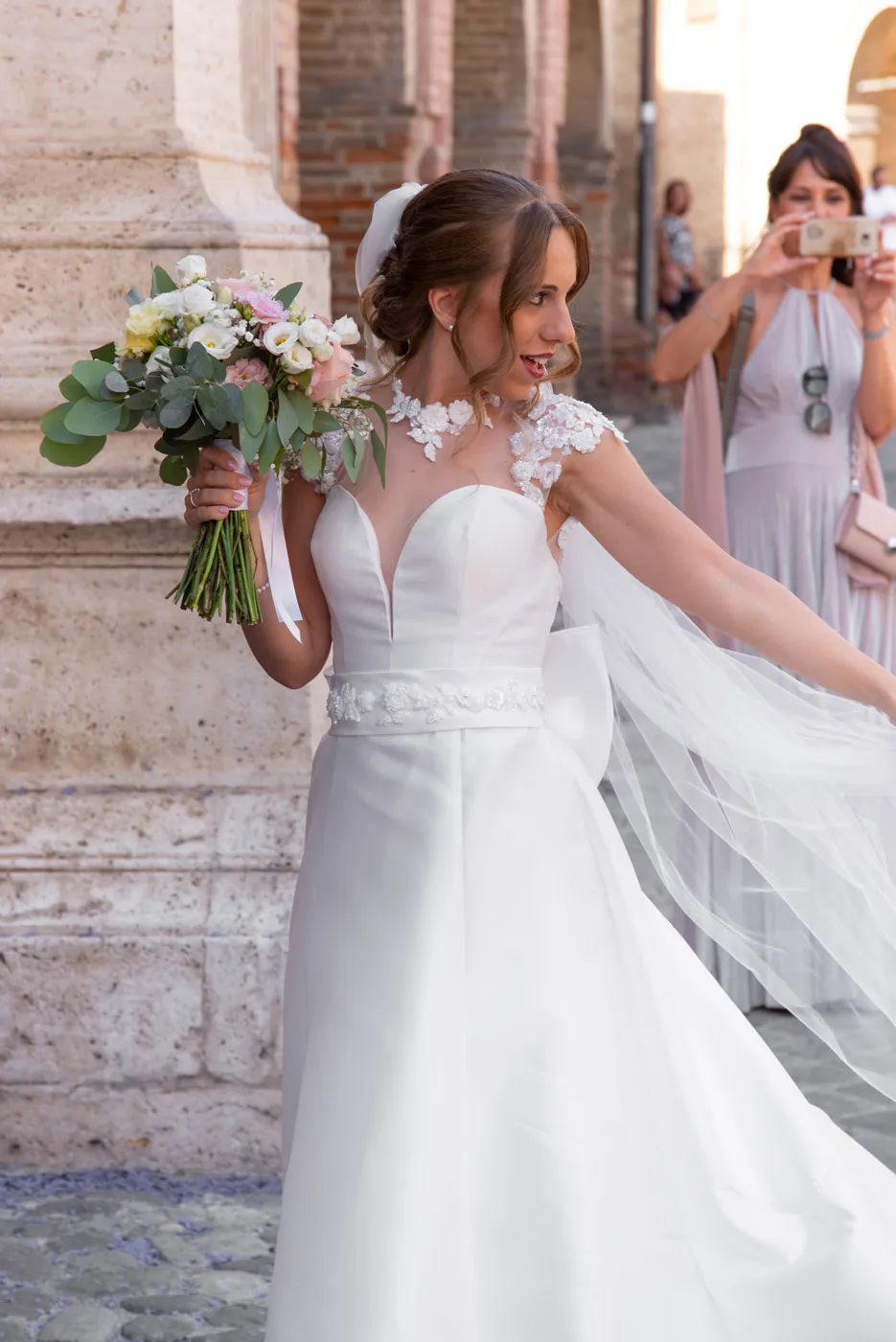 Wedding floral design Wedding in the Marche Hills in Offida - photo 35