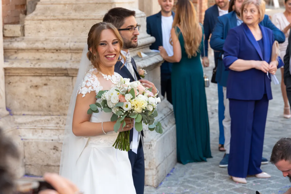 Wedding floral design Wedding in the Marche Hills in Offida - photo 41