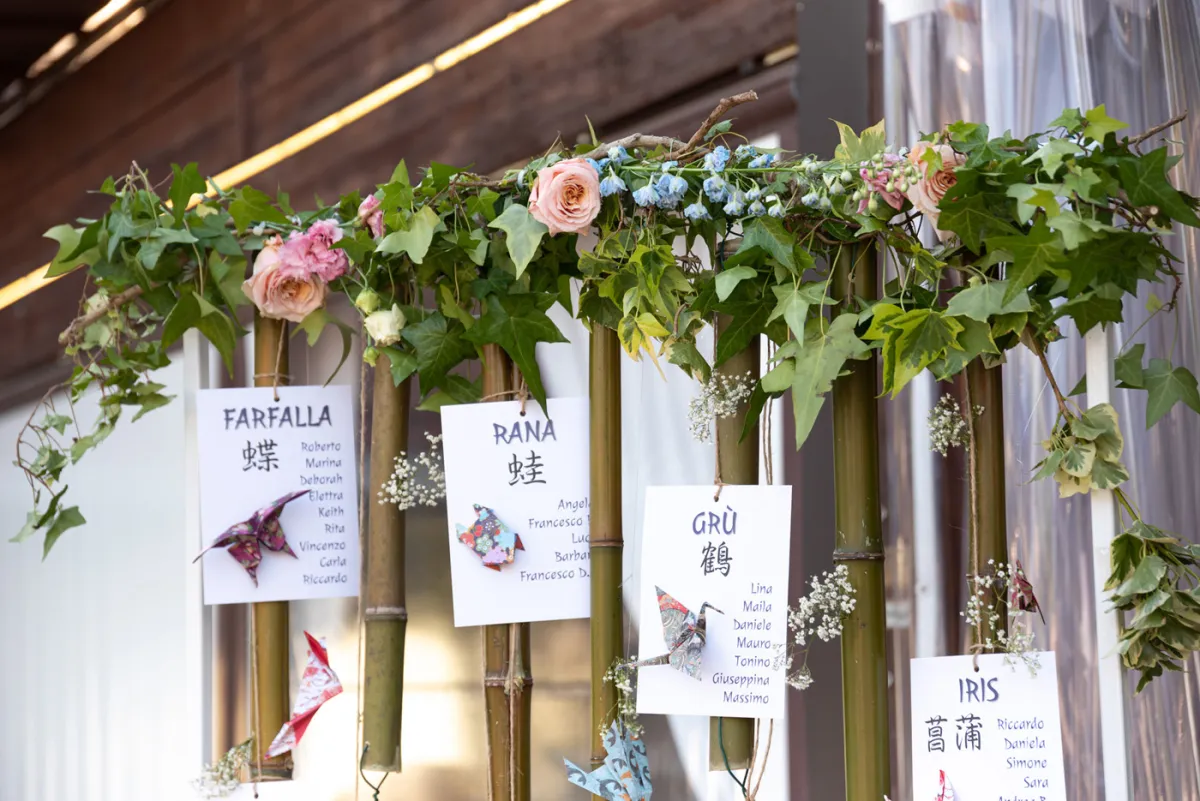 Wedding floral design Japanese-inspired Wedding in Ascoli Piceno - photo 10