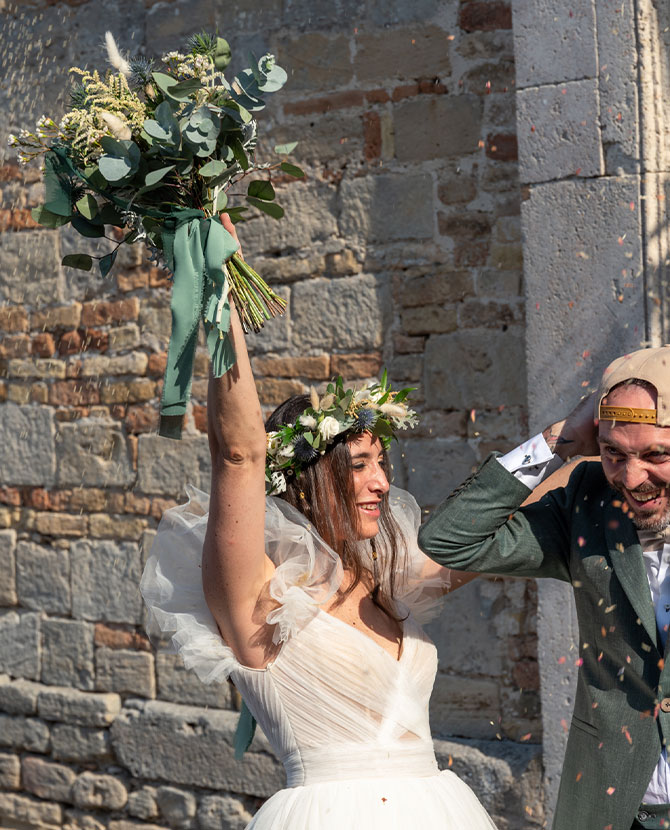 Wedding flowers in Torre di Palme