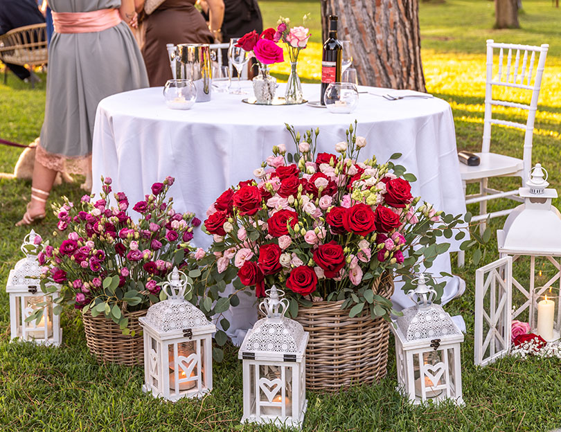 Couple review image for a wedding styled by Pomodori & Tulipani - Ambra Simonetti Flower Artist